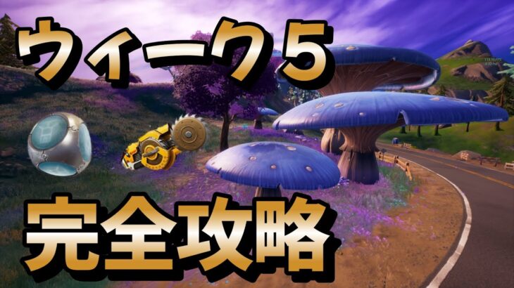 ウィーク5クエスト完全攻略！！！チャレンジ内容・場所・やり方まとめ【フォートナイト/Fortnite】