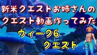 クエスト攻略動画つくってみた　シーズン３　～ウィーク6～　【フォートナイト】