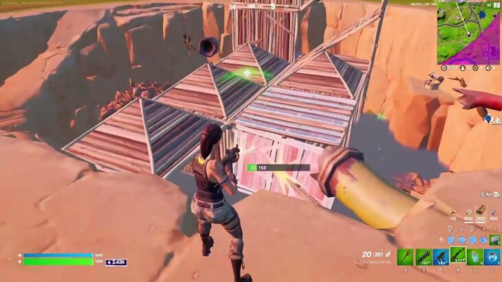 【ノーカット】9killビクロイしたビルド初心者のアリーナソロ【Fortnite/フォートナイト】