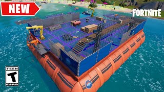 フォートナイト NEWスケートパーク建設…！(マップアップデート)　チャプタ－３シーズン３【Fortnite】