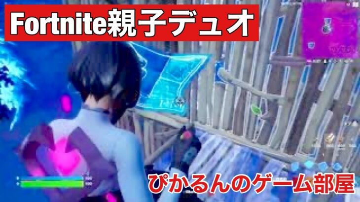 【フォートナイト】びすことひかるの親子デュオ【20220626 公開動画。ぴかるんのゲーム部屋の再掲動画です。】