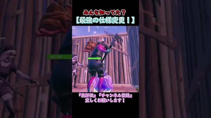 【最強の仕様変更】デュオ以上なら絶対雇おう！【フォートナイト/Fortnite】