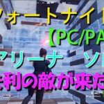 フォートナイト【PC/PAD】アリーナ・ソロ　漁夫利の敵が来たら