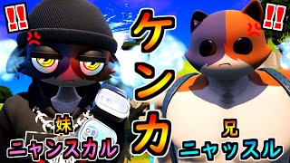 ニャンスカルとニャッスルが喧嘩した理由【茶番/フォートナイト】