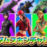 プロならランダムスキン縛りでも余裕でビクロイできる説を検証！【フォートナイト/Fortnite】