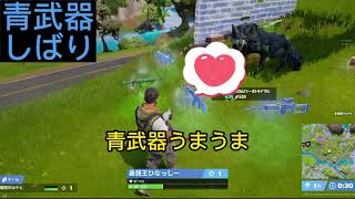 【フォートナイト】青武器しか使えない！？デュオでビクロイを目指す！！