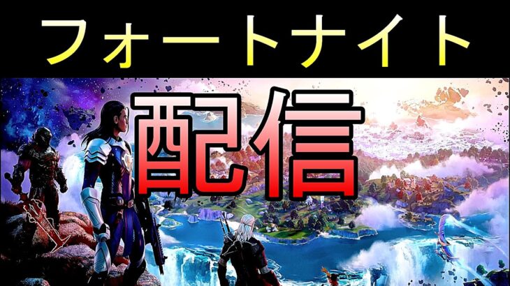 ソロ・野良スク 初見さん歓迎【フォートナイト】（チャンネル登録1000人目標）