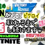 🍀朝活🍀ソロでビクロイするまで毎日!?早起きします /#フォートナイト/#fortnite