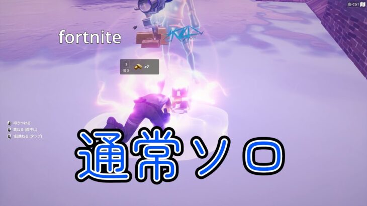 通常ソロ 20230115　フォートナイト　fortnite