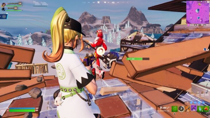 デュオで大量キルしてビクロイ【フォートナイト/FORTNITE】360FPS  RTX-3080