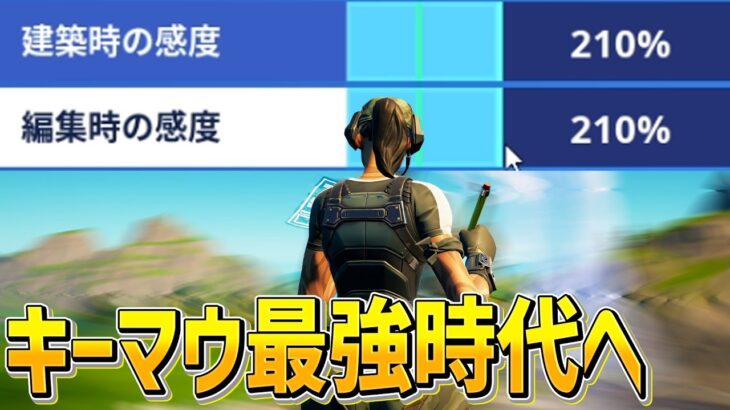 「感度を変えない」で有名なネフライトがアプデ新設定でついに感度をいじりました【フォートナイト/Fortnite】