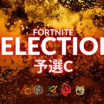 【フォートナイト】SELECTION 予選Cグループ ソロアリーナ 21:30～【合同セレクション】