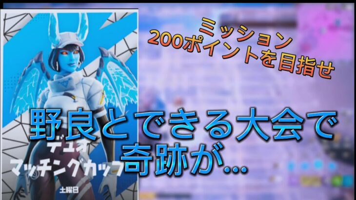 【フォートナイト】デュオ大会でまさかの1人の状況になったが…【Fortnite】【ゆっくり実況】#フォートナイト #fortnite #ゆっくり実況