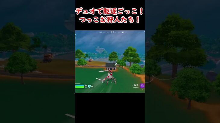 【フォートナイト】デュオで駆逐ごっこ！つっこむ狩人たち！【FORTNITE】