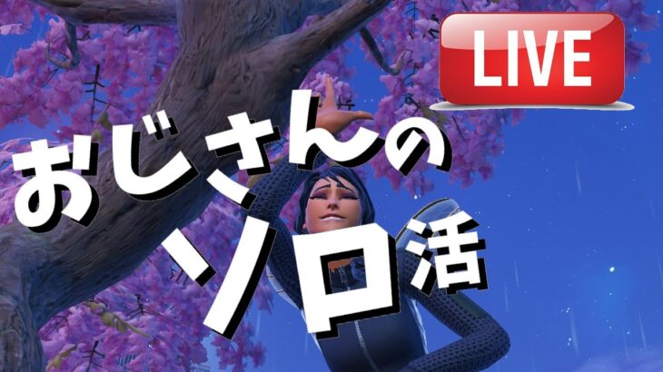 おじさんの深夜ソロ活少しだけ配信！【フォートナイト/Fortnite】#フォートナイト 　　#ライブ　＃下手くそ　＃40代　＃おじさん　＃ソロ