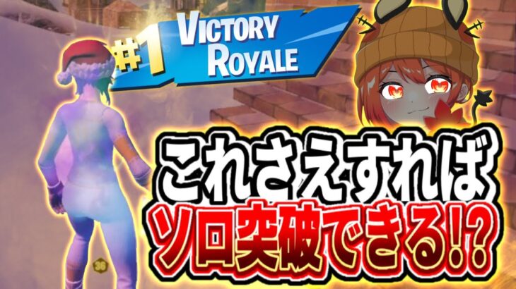 ソロビクトリーキャッシュカップ予選したい人これを見れば突破できる！？ 【フォートナイト/Fortnite】