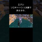 【フォートナイト】エグい！ソロキャッシュ決勝でまさかの‥#shorts#fortnite#フォートナイト