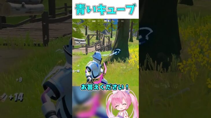 皆は青いキューブ知ってる？！【フォートナイト/ゆっくり実況/Fortnite/ネオンch/】 #shorts