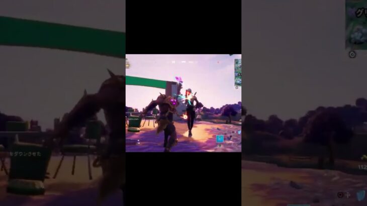 デュオでの戦いは仲間が大事[フォートナイト]　チームかまち切り抜き#shorts  #fortnite  #かまち　#名場面  #おもしろ  #ゲーム