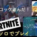 【FORTNITE  フォートナイト】ソロでプレイ