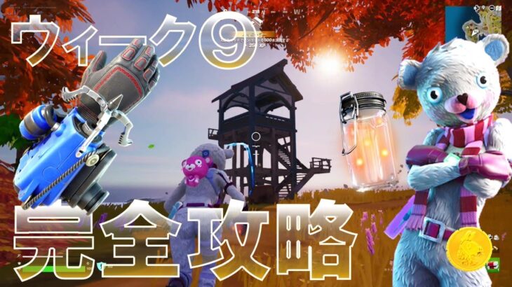 ウィーク9 完全攻略 『Fortnite All Week 9 Quests』 【フォートナイト チャプター4 シーズン3】