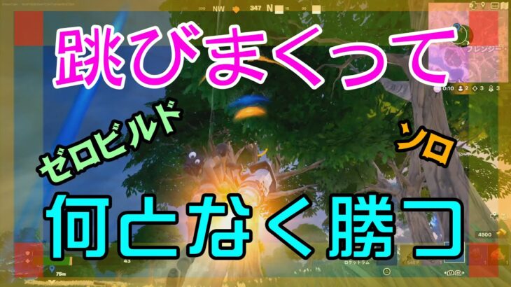 【Fortnite】新シーズンに馴染めず絶不調のゼロビルド/ソロ攻略/マイクなし/バトルロイヤル/PS4【フォートナイト】