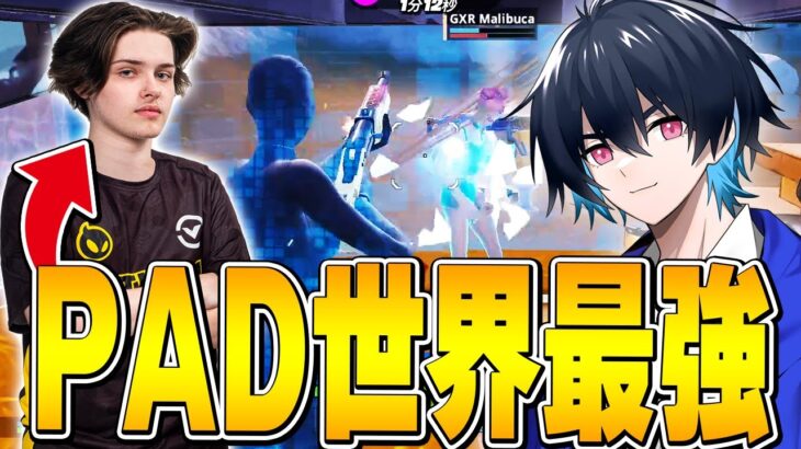 【PADの時代到来!?】世界一位になったPADプレイヤー「mero」がヤバ過ぎる..【フォートナイト/Fortnite】