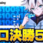 ソロビクトリーキャッシュカップ決勝で$100ゲット！【フォートナイト/FORTNITE】