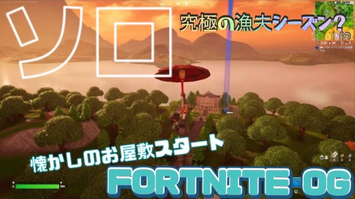 【フォートナイト】なつかしい世界をゆったりソロで満喫【FORTNITE】