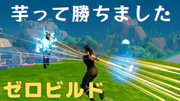 芋って勝ちました　[フォートナイト/fortnite/ゼロビルド]