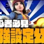 初心者必見神設定紹介！！　　｛フォートナイト／Fortnite｝　　　　　　　最後にデュオキャッシュビクロイ動画もあるよ