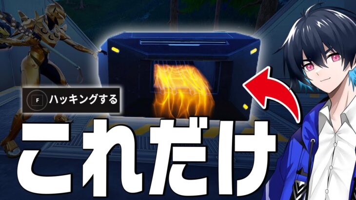 武器/回復は『列車宝箱』だけでソロランク勝てるのか!?【フォートナイト/Fortnite】