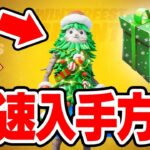 クリスマスの無料スキンはいつ入手できるの？最速入手方法！！！【フォートナイト / Fortnite】