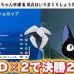 デュオキャッシュカップ決勝PAD2人で23位【フォートナイト/Fortnite】