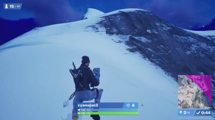 クエストギリギリで久々ソロ✨5killビクロイソロ　フォートナイトFortnite_20240103115635