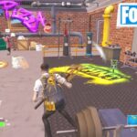 タートルズの隠れ家を訪れ、それから東に行く【フォートナイト Fortnite TMNT】