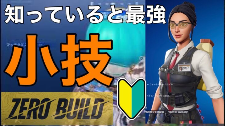 【知っておけ】【フォートナイト】小技を解説！【ゼロビルド】【Fortnite】PS4 Pro