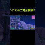 ソロ大会決勝でビクロイ!! #shorts  【フォートナイト/Fortnite】