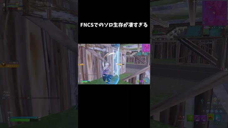 FNCSでのソロ生存が凄すぎる【フォートナイト/FORTNITE】