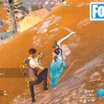 マグマに触れる前にプレイヤーを撃破する【フォートナイト Fortnite マグマパニック】