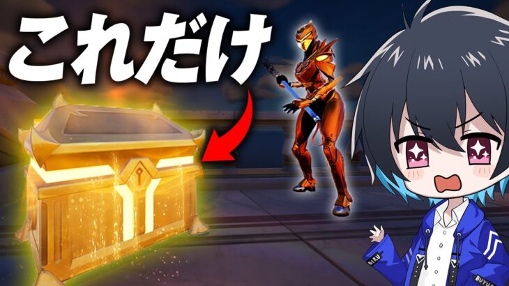 『神宝箱』から出た武器/回復のみでソロランク勝てるのか?!【フォートナイト/Fortnite】