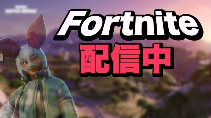 LIVE🔴 【フォートナイト/Fortnite】　参加型　ソロ配信