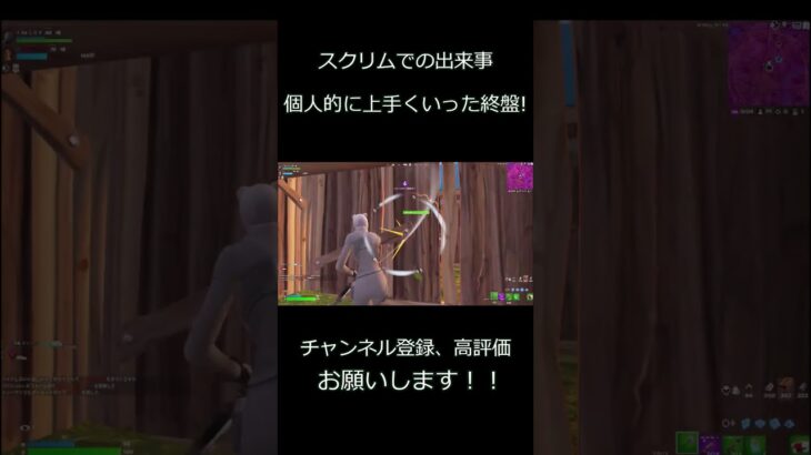 個人的に上手くいった終盤 #フォートナイト #fortnite#終盤