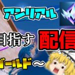 【フォートナイト】アンリアル目指す配信 withオレンジパーカー(途中退場)/アンテ大好きオタク(途中参加→途中退場)【ゴールド3～】