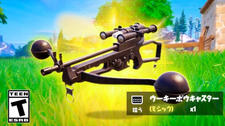 アップデートで新しいミシック武器が登場！【フォートナイト / Fortnite】