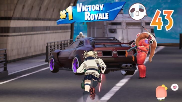 43 kills ソロvsスクワッド【フォートナイト/ゼロビルド/Fortnite/Solo Vs Squads/ソロスク】