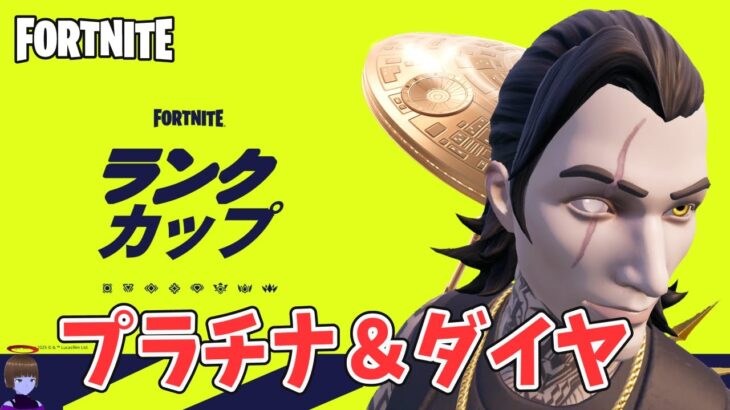 プラチナ＆ダイヤモンドランクカップ ソロ チャプター6シーズン3【フォートナイト Fortnite】