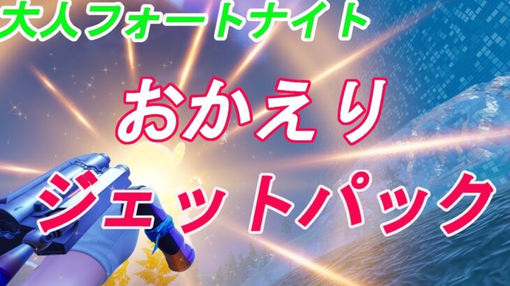 【大人フォートナイト】JIJIは今日もソロです