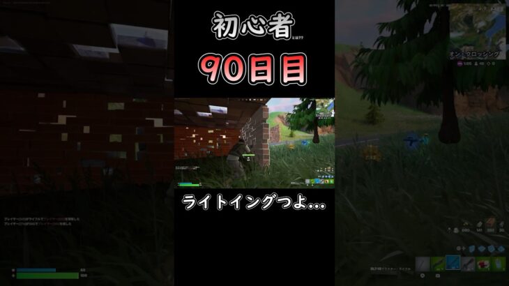 何が起こったか分かりませんでした… #フォートナイト #fortnite #90日目 #初心者 #c6s3 #バトロワ #ソロ