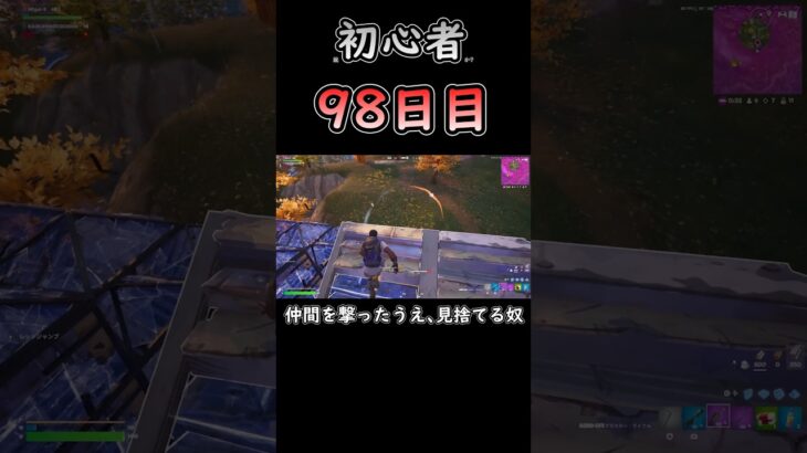 本当に間違えました… #フォートナイト #fortnite #98日目 #初心者 #c6s3 #バトロワ #デュオ